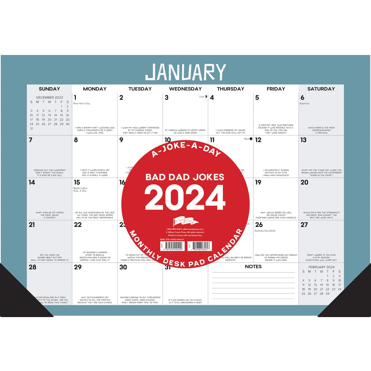 2024 Bad Dad Jokes Desk Calendar Michaels